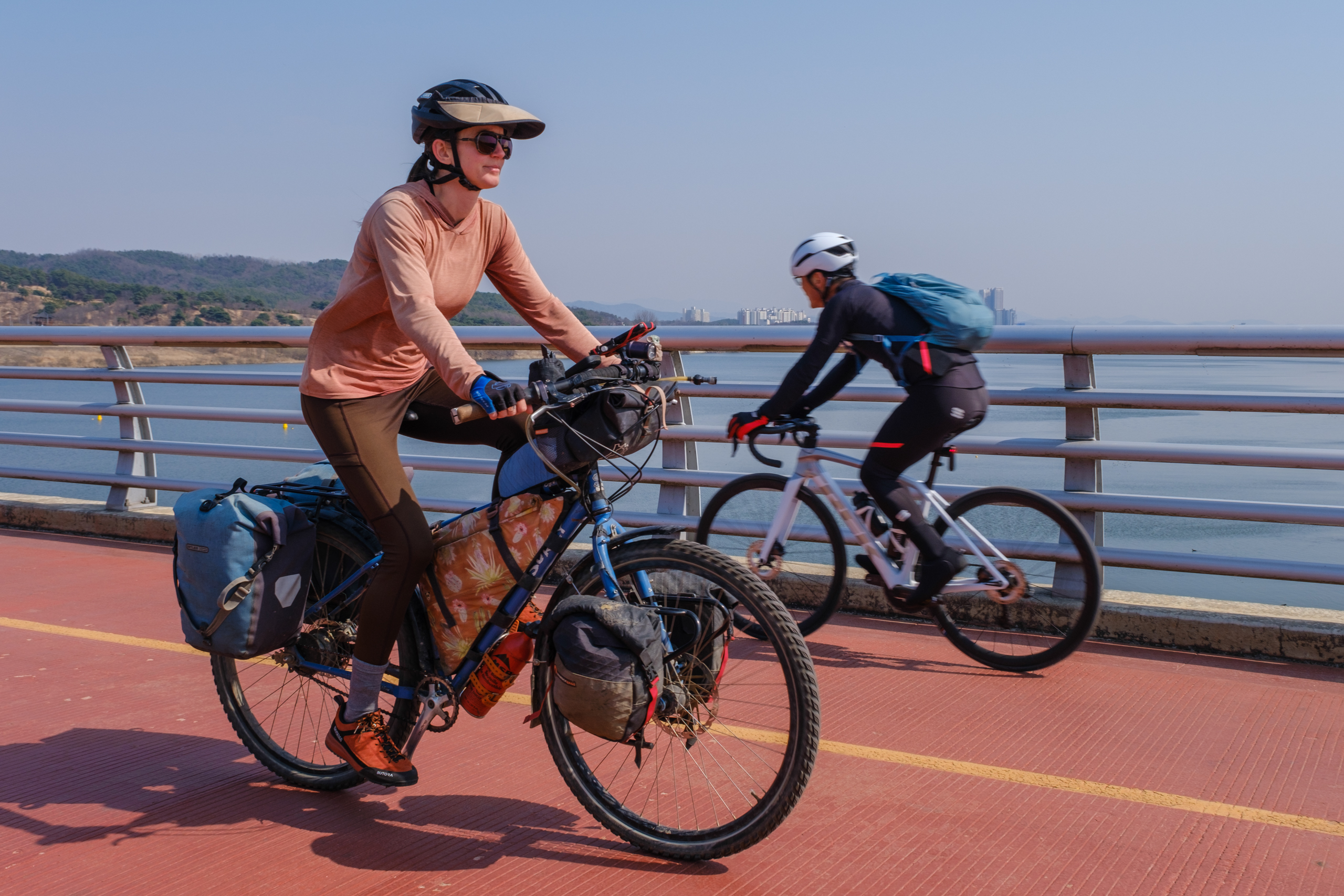 bicycle touring the four rivers trail